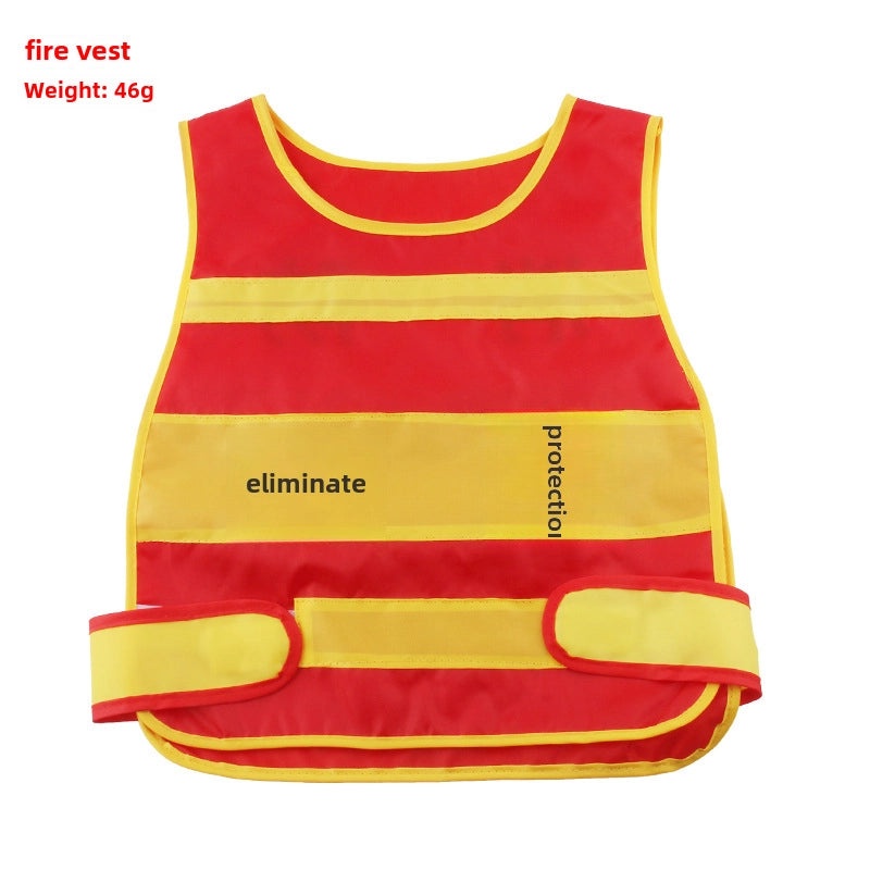 儿童消防员套装含背包水枪|儿童玩具