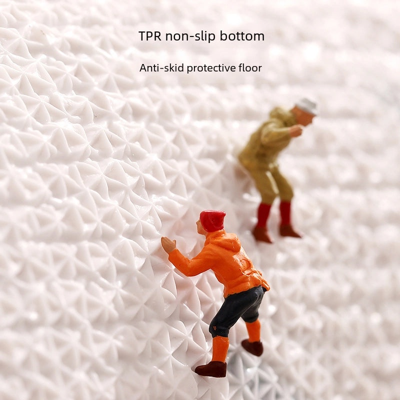 Flocking Non-Slip Water Absorbent Bathroom and Kitchen Mat Simple Living Room Door Rug|Home Decor & Rugs