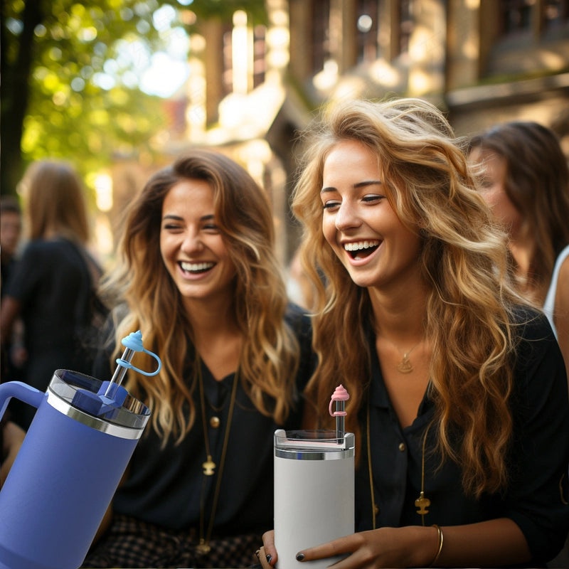 Cartoon Silicone Straw Cap Dustproof Cover for Reusable Drinking Straws|Drinkware Accessories