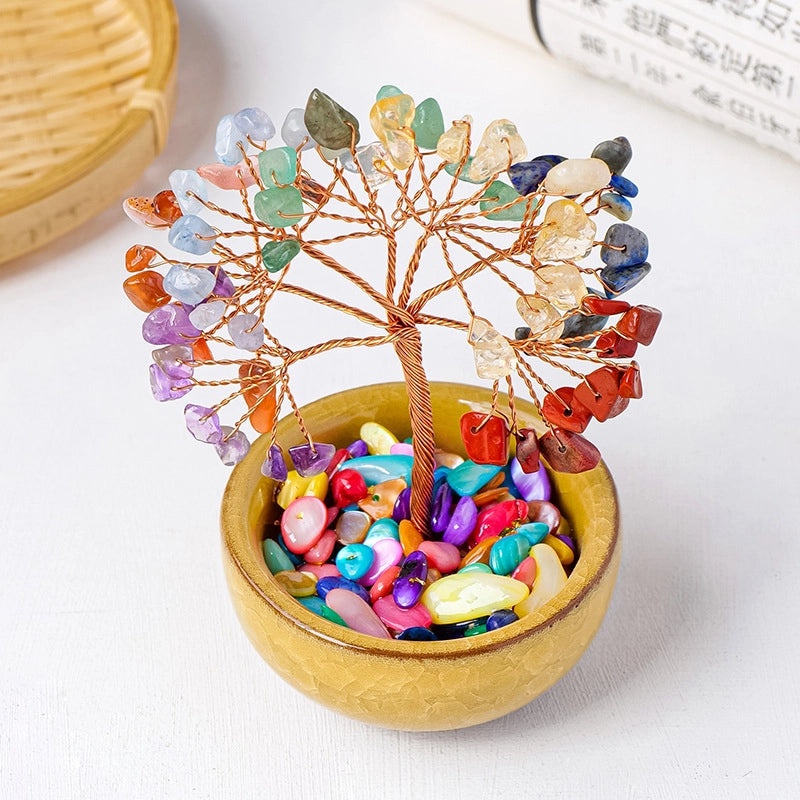 Minimalist Tree Crystal Ornament Decorative Artificial Home Accessories|Home Decor