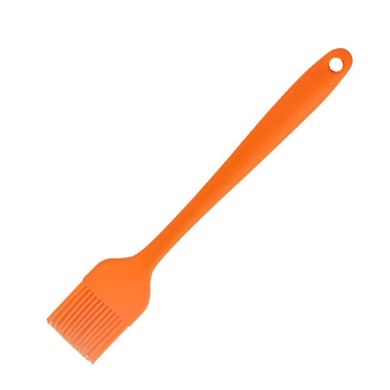 Silicone BBQ Oil Brush High Temp Resistant Integrated Scraper Baking Grill Brush | Kitchen & Dining Tools