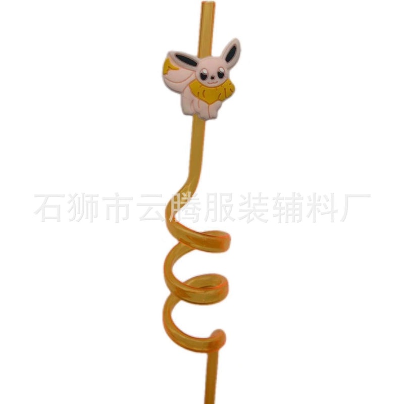 Pokémon Themed Creative Personality Party Decorative Straw|Party Supplies