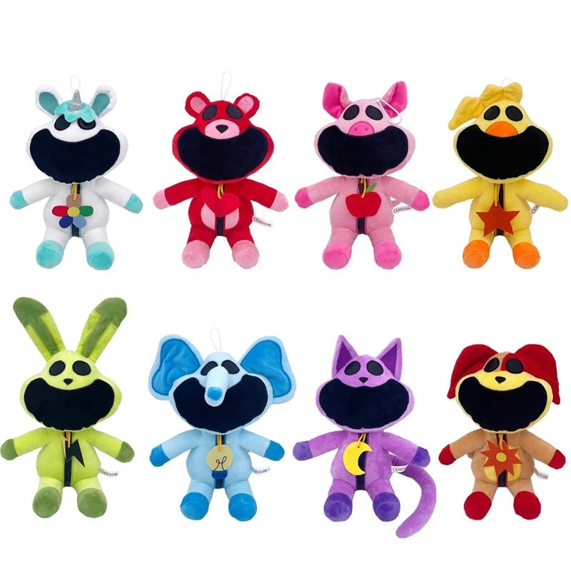 Cute Stuffed Animal Plush Toys with Moon and Flower Designs Filled with Soft PP Cotton|Stuffed Animals & Plush Toys