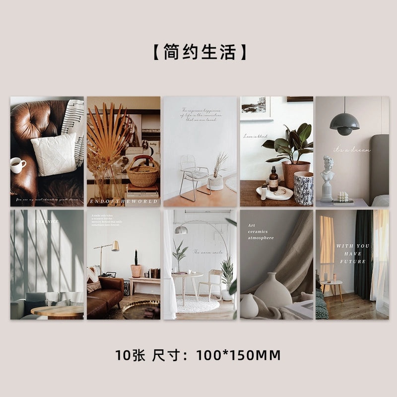 Elegant Landscape Paper Wall Sticker for Home Decor|Wall Art & Stickers