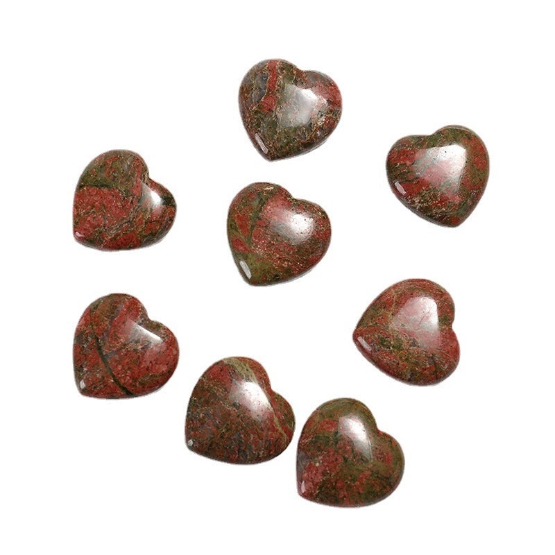 Pink 20mm Heart-Shaped Amethyst Crystal Ornament | Jewelry & Accessories