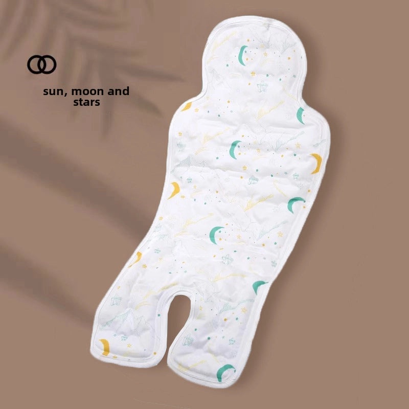 Universal Baby Stroller Car Seat Gel Cooling Mat Ramie Ice Pad Safety Cushion for Dining Chair Baby Mat|Baby Travel Accessories
