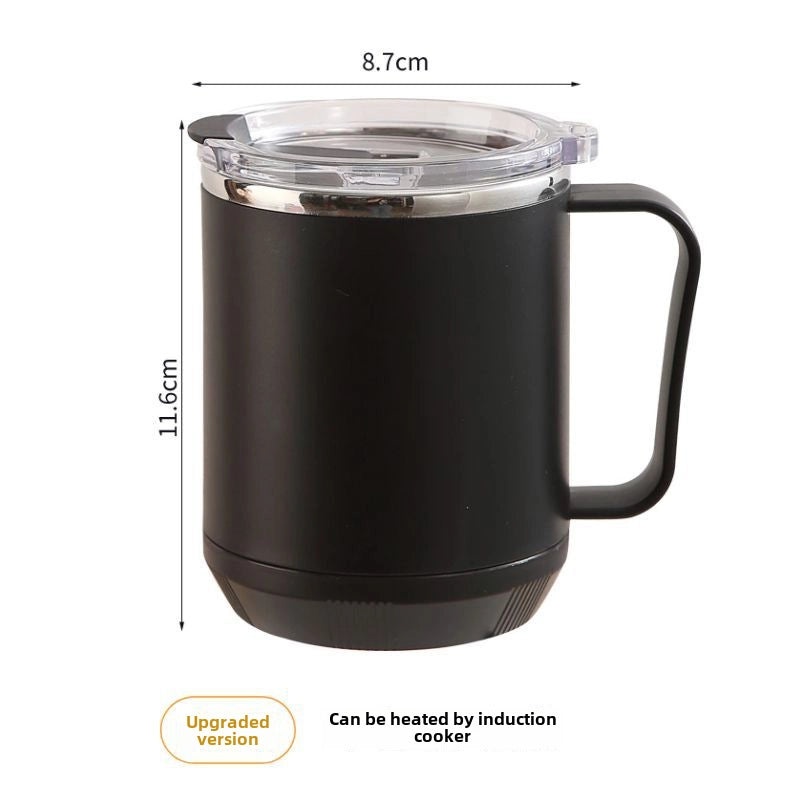 Stainless Steel Leak-proof Water Cup with Lid for Students and Household Use | Drinkware & Tumblers