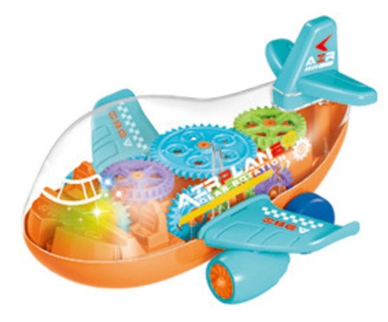 Transparent Plastic Kids Inertia Gear Car Toy | Toys & Games