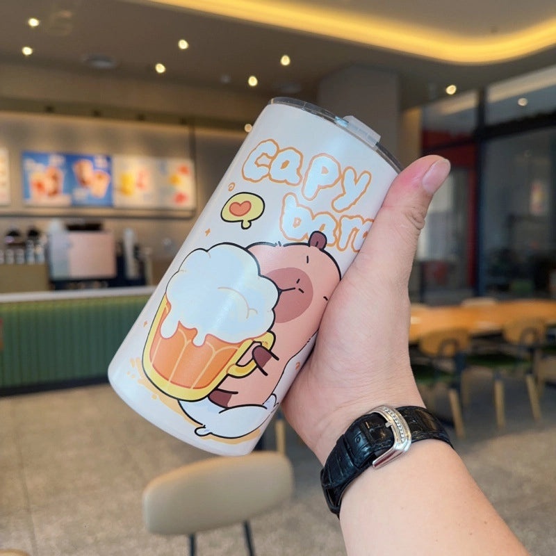 Stainless Steel 316 Animal Letter Thermos Cup Casual Elegant Cute Design 1 Piece | Drinkware & Thermoses