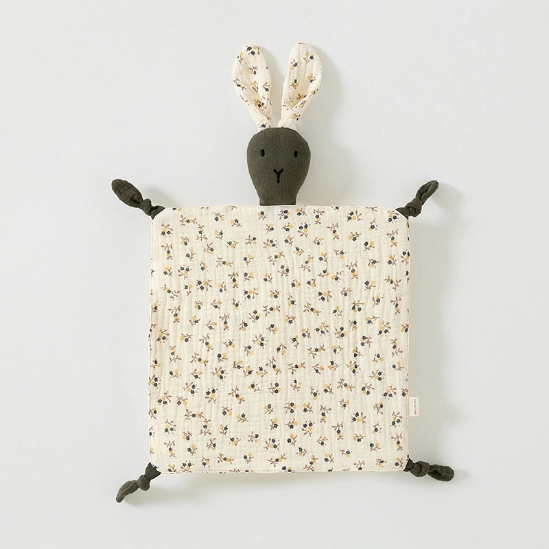 Soft Cotton Baby Rabbit Soothing Doll Blanket with Antennae | Baby Comfort Toys