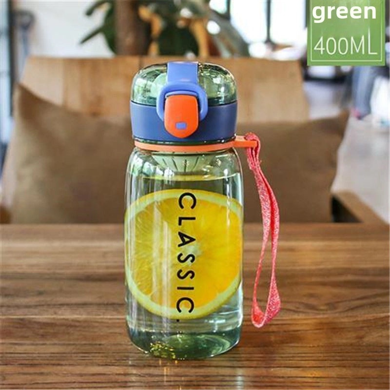High-Capacity Plastic Sports Water Bottle with Bounce Lid | Sports & Outdoor Accessories