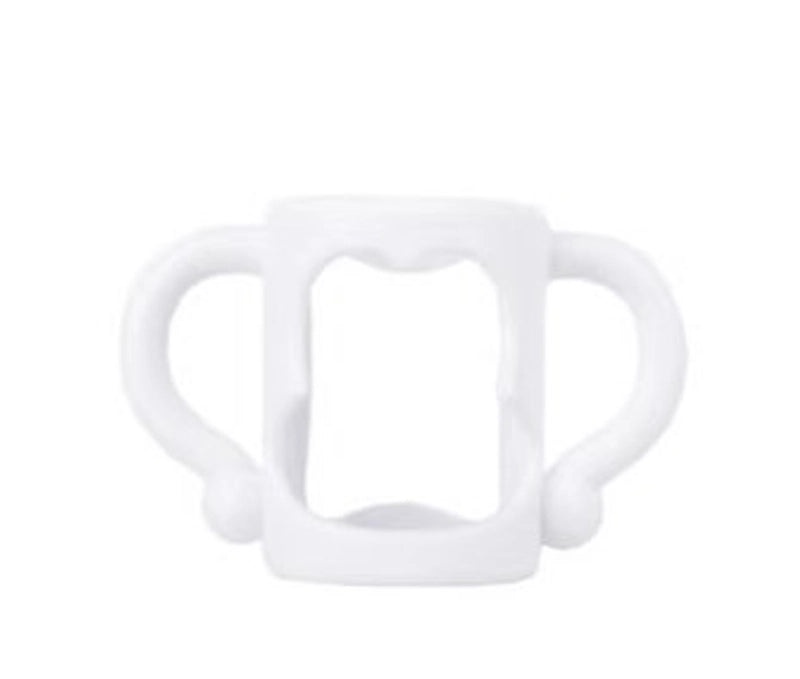 Adorable Solid Color Silicone Feeding Bottle 1pc | Baby Feeding Accessories