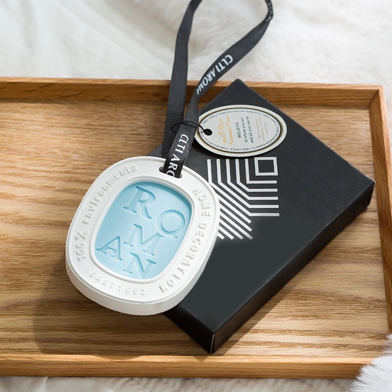 Aromatherapy Gypsum Wax Slice Solid Perfume Pendant for Home Wardrobe Car Fragrance Gift | Home Fragrance Accessories