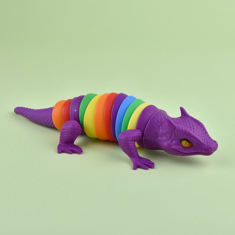 Stress Relief Lizard Toy Plastic Squeeze Toy for Kids and Adults | Stress Relief Toys