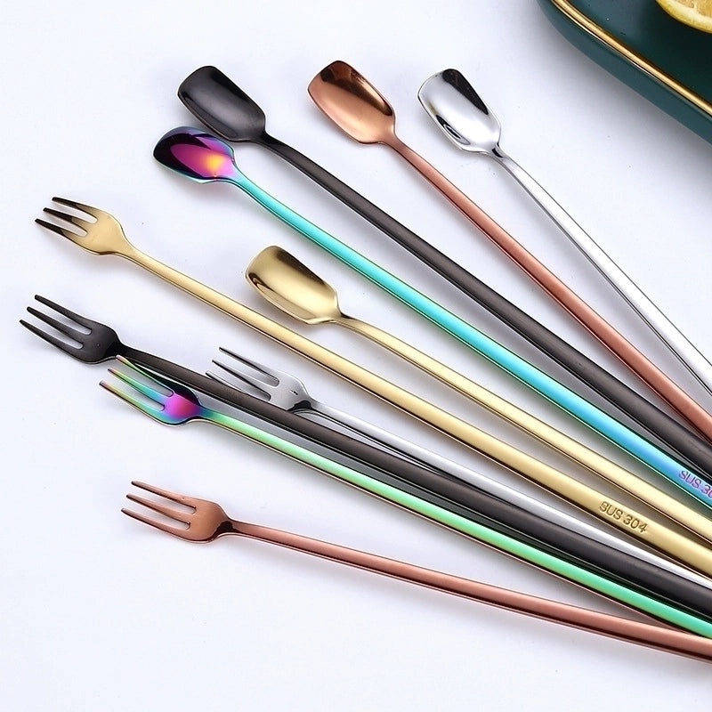 Stylish Solid Color Stainless Steel Cutlery Single Piece | Kitchen & Dining