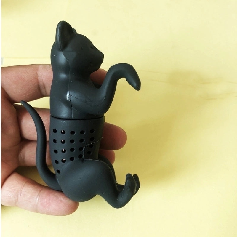 Adorable Cat-Shaped Silicone Tea Infuser | Kitchen & Dining Accessories