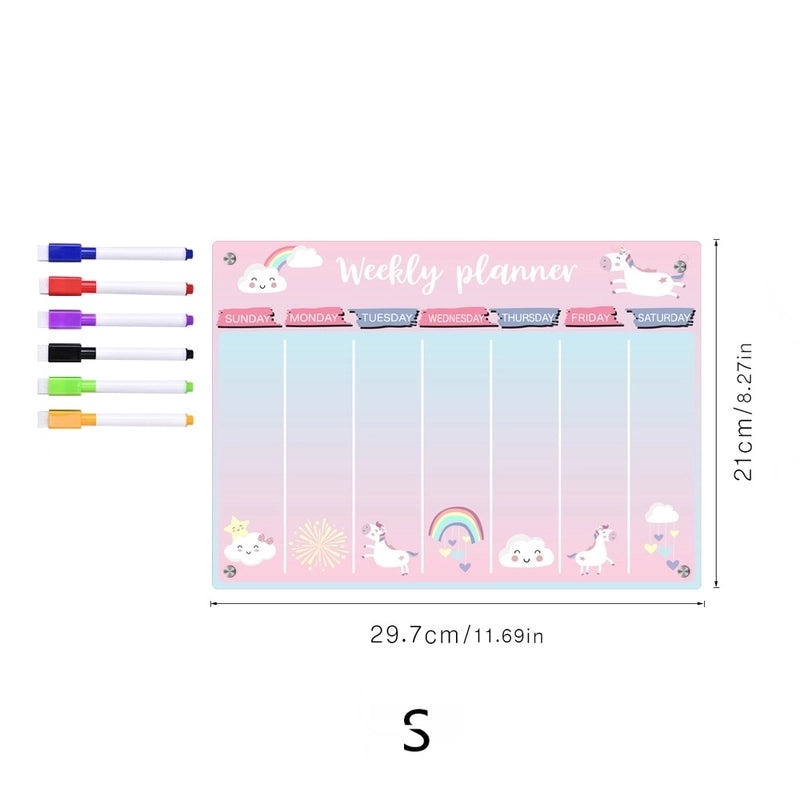 Minimalist Transparent Colored Resin Refrigerator Magnet | Home Decor