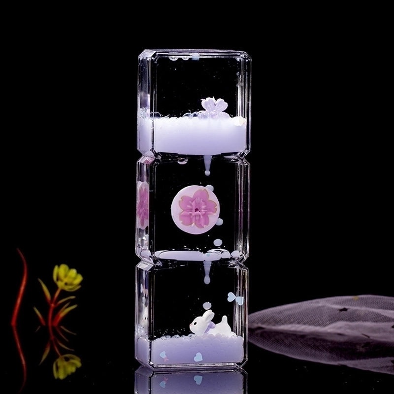 Minimalist Rabbit Ice Cream Acrylic Ornament | Home Decor Ornaments