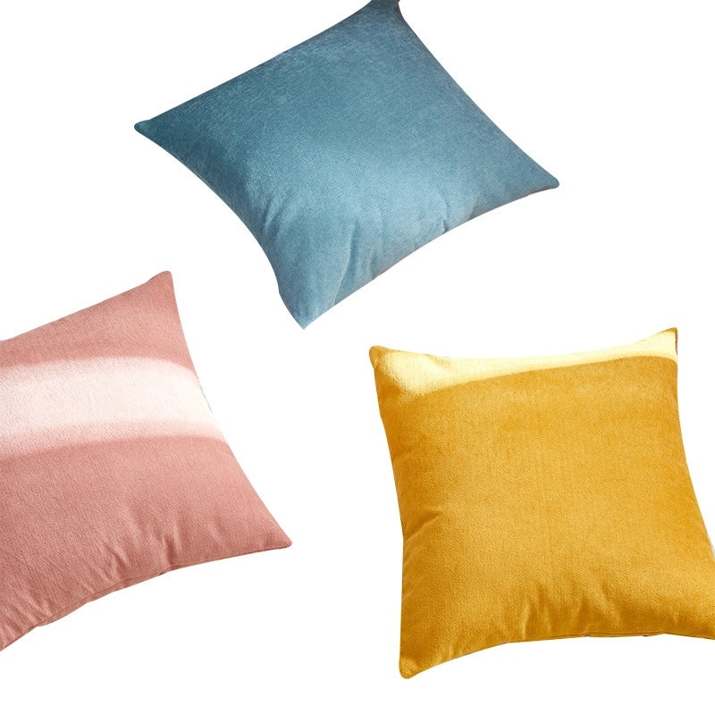 Nordic Minimalist Solid Color Sofa Cushion Pillow Large Backrest Waist Support for Living Room Bedroom Office|Home Decor Pillow