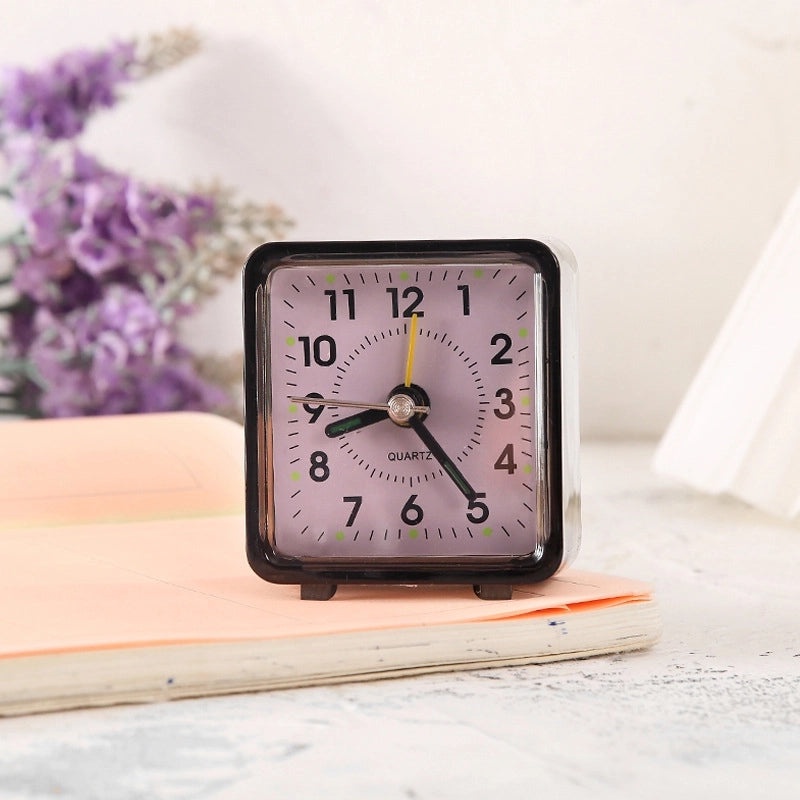 Transparent Square Candy Color Alarm Clock for Students | Home Decor