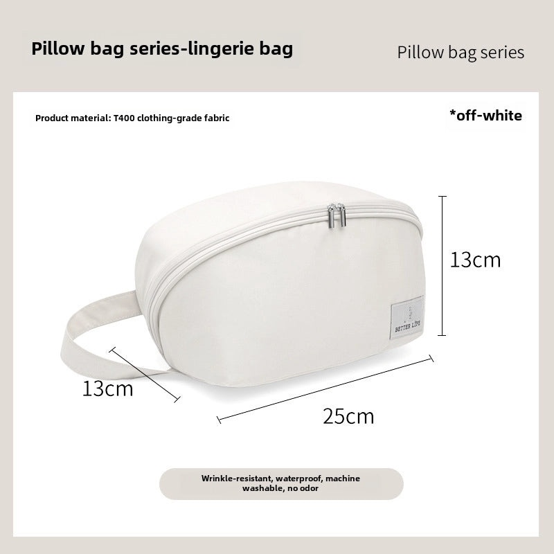 Travel Underwear Storage Bag Large Capacity Waterproof Zippered Portable Packing Organizer|Travel Accessories