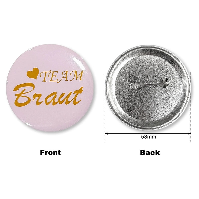 Romantic Letter Iron Pin Badge Single Piece|Accessories & Jewelry