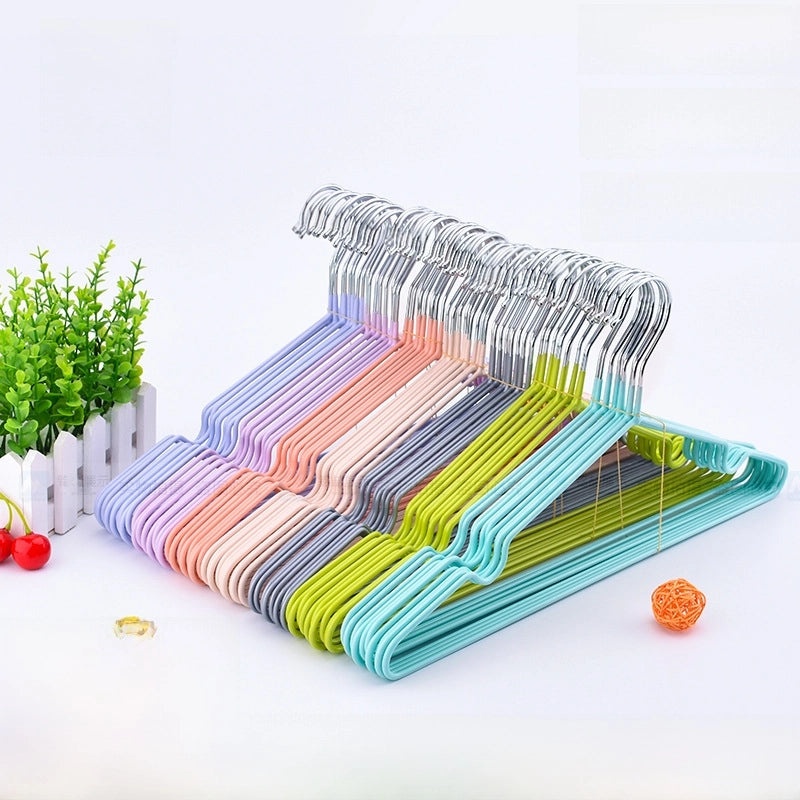 Ming Zhe Non-slip Plastic Clothes Hanger Household Durable Adult Drying Hanger with Nano Groove|Home & Kitchen