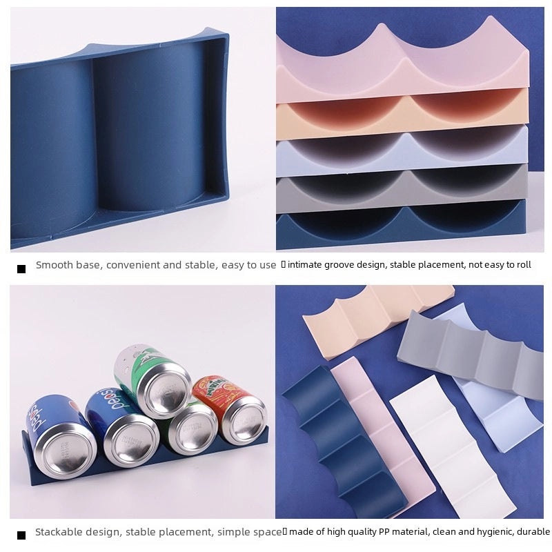 Creative Plastic Wine Bottle Rack for Home | Kitchen Storage