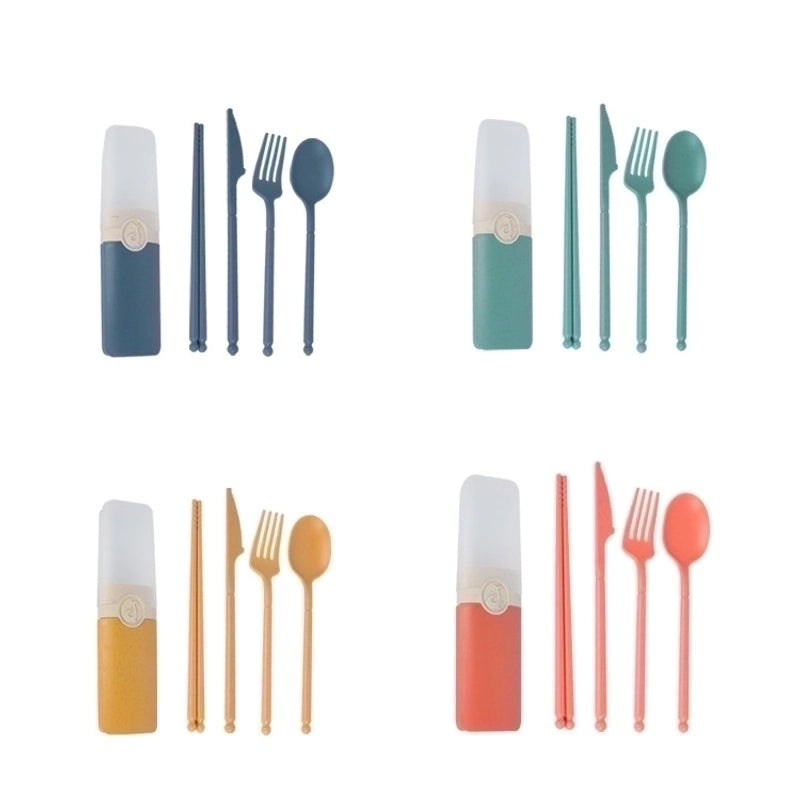 Wheat Straw Casual Tableware Set | Eco-friendly Kitchenware