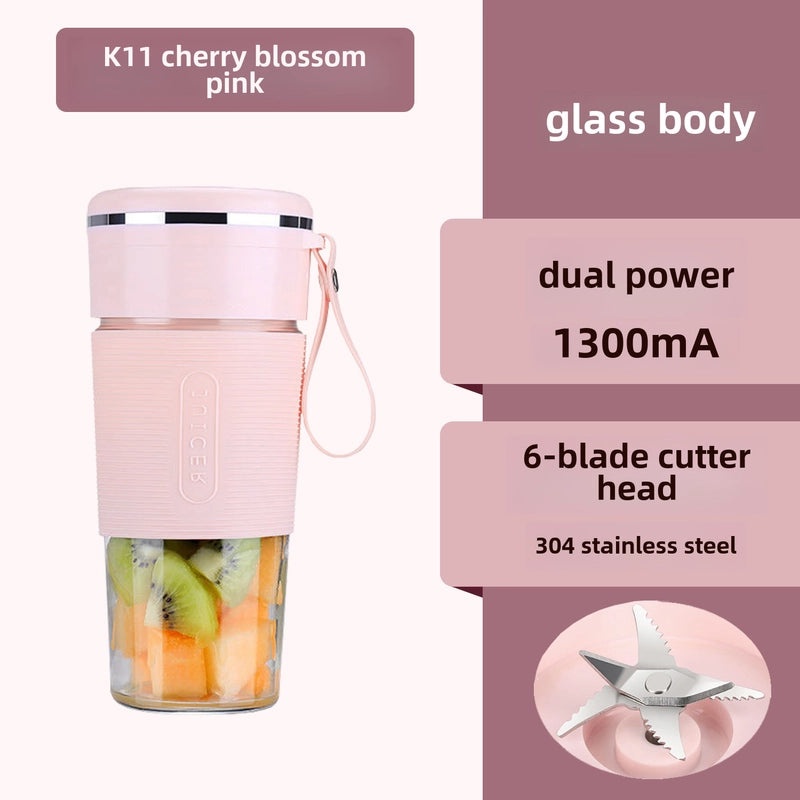 Portable Rechargeable Mini Juicer Cup for Students and Home Use | Kitchen Appliances & Drinkware