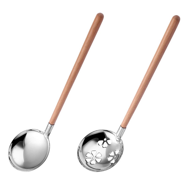 Elegant Solid Color Stainless Steel Spoon for Everyday Use|Kitchen & Dining Utensils