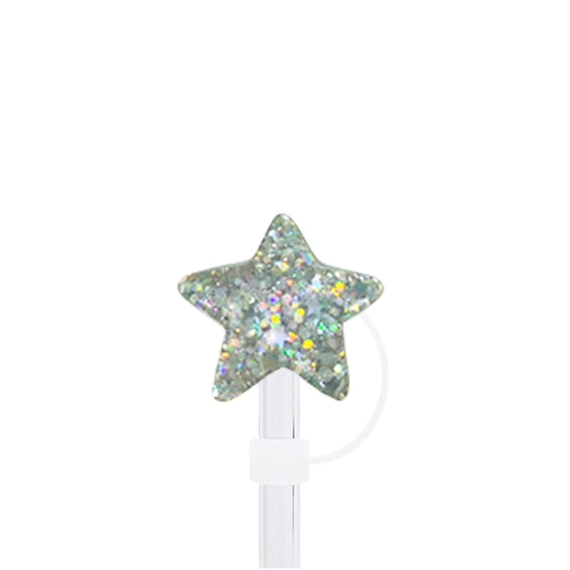 Cute Star Silica Gel Straw Cap for Drinks | Drinkware Accessories
