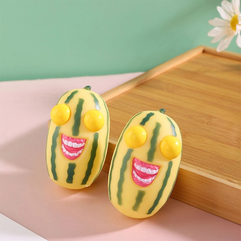 Watermelon Fidget Toy PVC Stress Relief Squishy|Sensory Toys