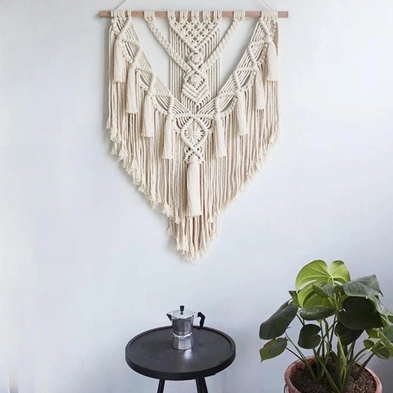 Bohemian Cotton Tassel Wall Hanging Tapestry|Home Decor