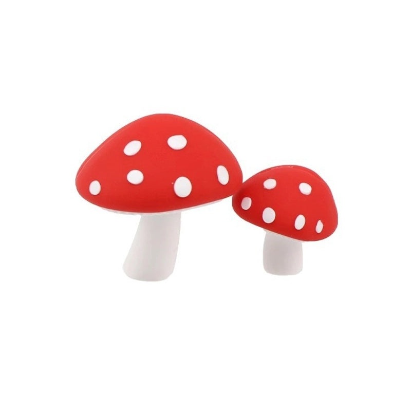 Minimalist Casual Elegant Mushroom Rubber Ornaments for Home Decor|Home Decor & Ornaments