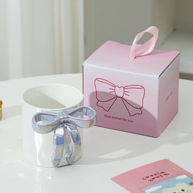 White Porcelain Water Bottle Casual Solid Color Minimalist Design 1 Piece | Drinkware & Bottles