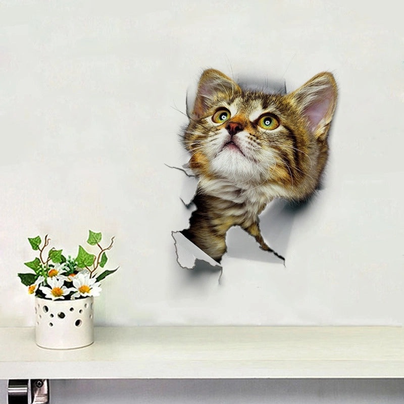 Adorable Cat Wall Decals for Home Decor|Home & Living