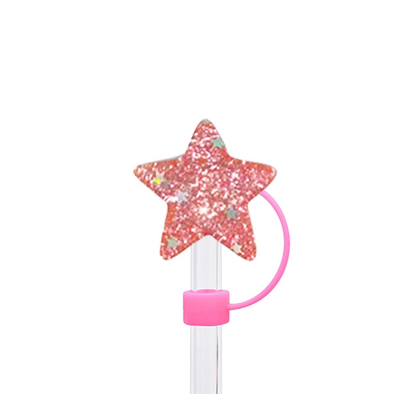 Cute Star Silica Gel Straw Cap for Drinks | Drinkware Accessories
