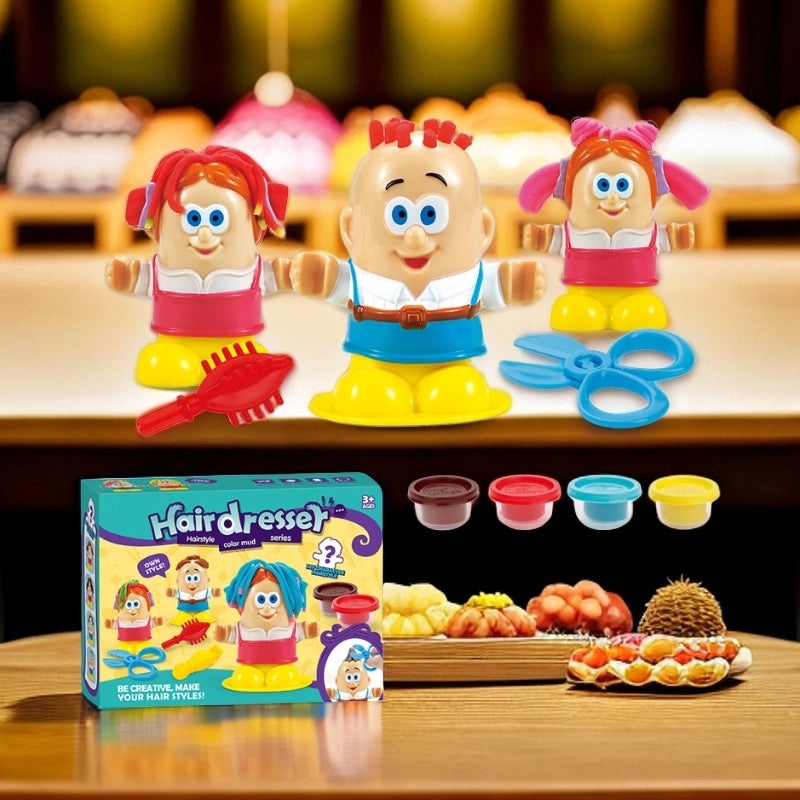 Colorful Painted Clay Toys for Toddlers Ages 3-6 | Kids Toys & Educational Playsets