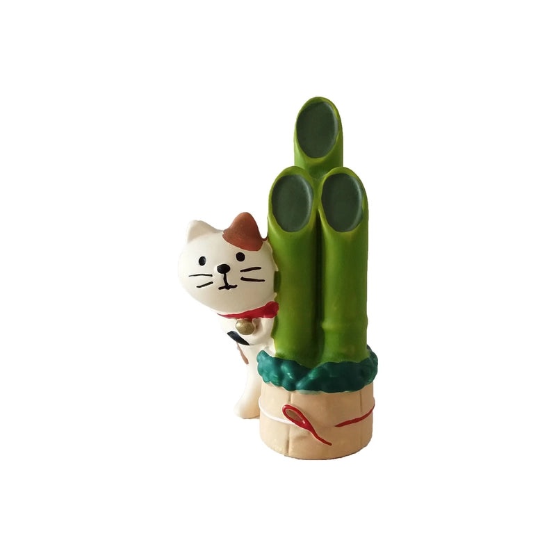 Japanese-style Zakka Resin Crafts Shiba Inu Penguin Cat White Bear Lazy Cat Creative Ornaments|Home Decor & Crafts