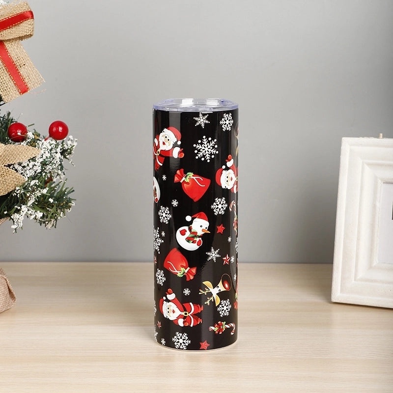 Christmas Vacation Cartoon Stainless Steel Water Bottle 1 Piece | Drinkware & Water Bottles