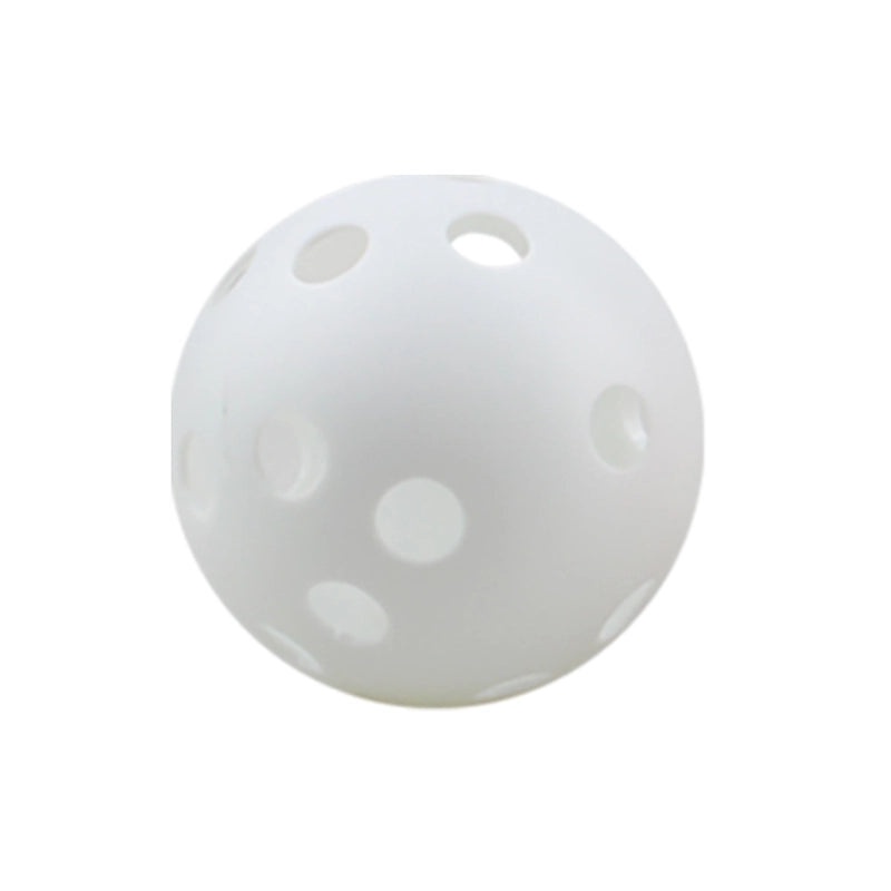 Multicolor 26-Hole Durable 72mm Plastic Floorball Ball for Bat Practice | Sports Equipment