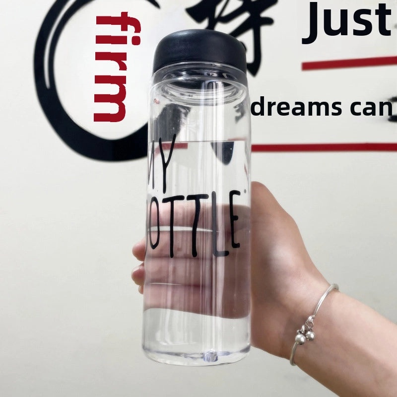 High-Capacity Plastic Sports Water Bottle with Bounce Lid | Sports & Outdoor Accessories