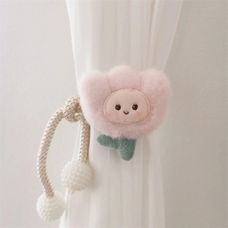 Adorable Cloud Pattern Polyester Curtain Tiebacks | Window Accessories