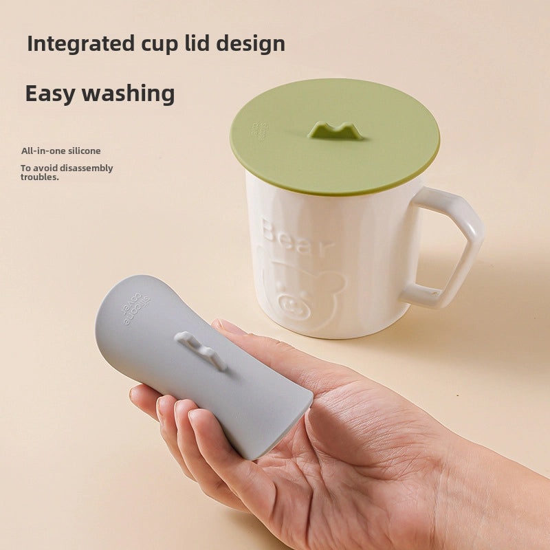 Silicone Insulated Tea Cup Mat Anti-Scald Placemat Dustproof Glass Cover Elegant Dining Table Accessory|Kitchen & Dining Accessories