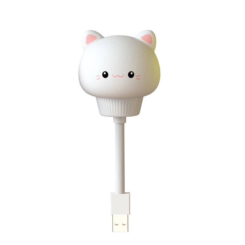 USB Rabbit and Kitten Nightlight for Kids|Children's Room Lighting