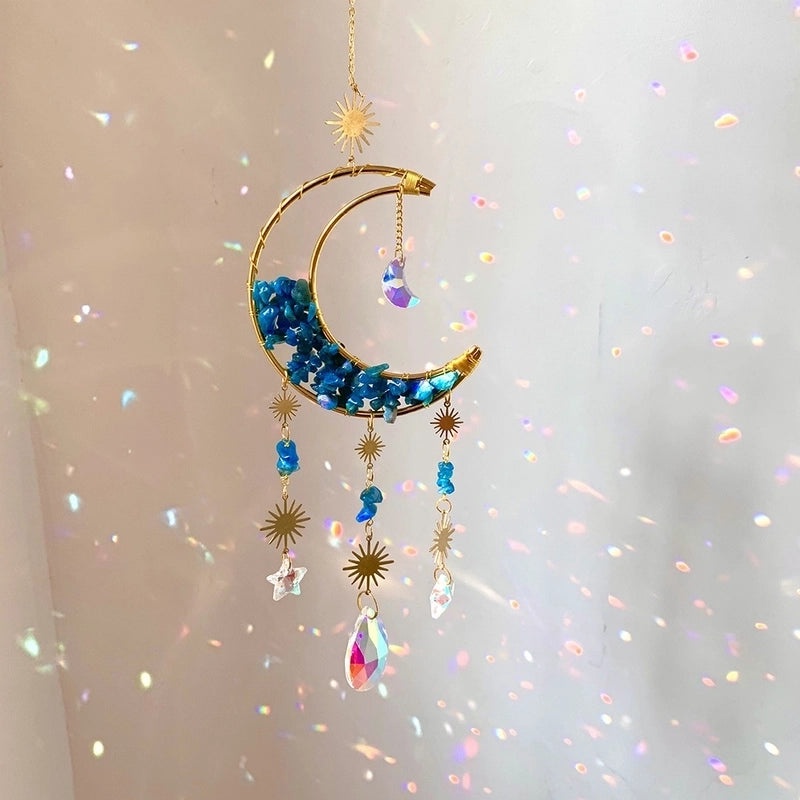 Vintage Star and Moon Metal Pendant Charm|Jewelry & Accessories