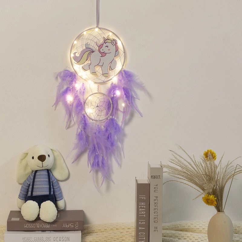 Nordic Green Dinosaur Head Dreamcatcher Pendant Kids Room Decor Photography Prop Home Ornament|Home Decor