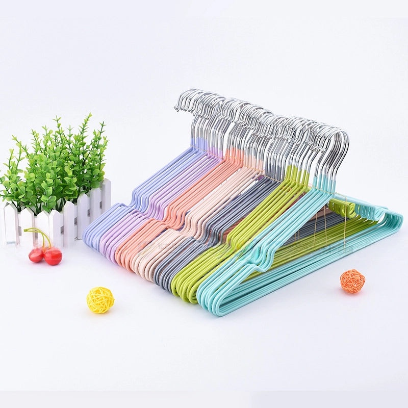 Ming Zhe Non-slip Plastic Clothes Hanger Household Durable Adult Drying Hanger with Nano Groove|Home & Kitchen