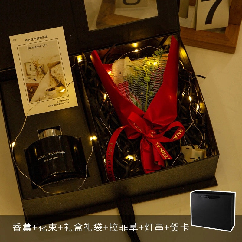 Teacher's Day Aromatherapy Bouquet Gift Box | Home Decor